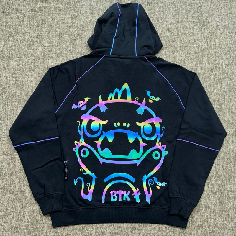 BTK Bestkiller Reflective Beast Hoodie Black Original