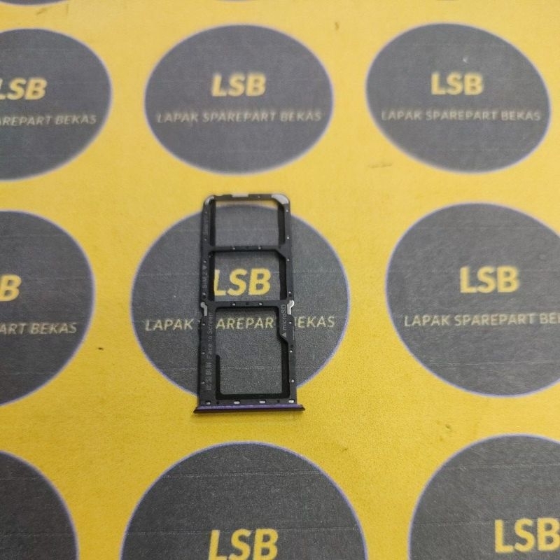 SIM TRAY SLOT SIM REALME 5 PRO ORIGINAL BEKAS