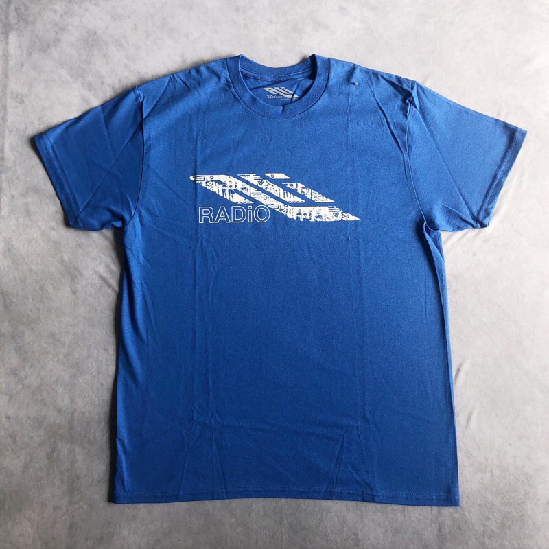 Tshirt Ali Radio - Font Logo ( Blue )