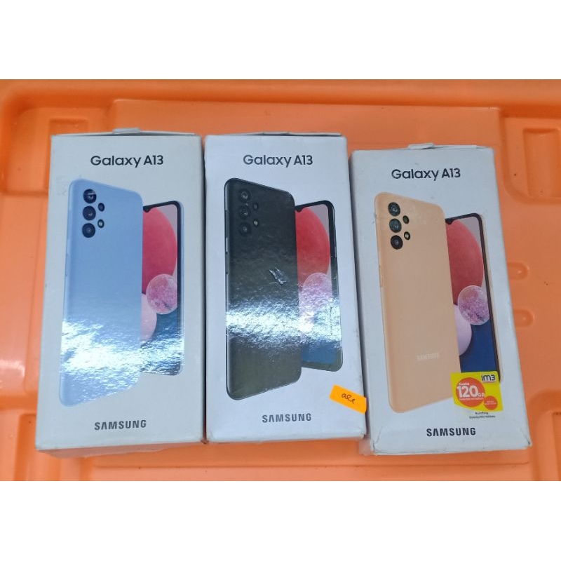 kardus handphone bekas Samsung A13