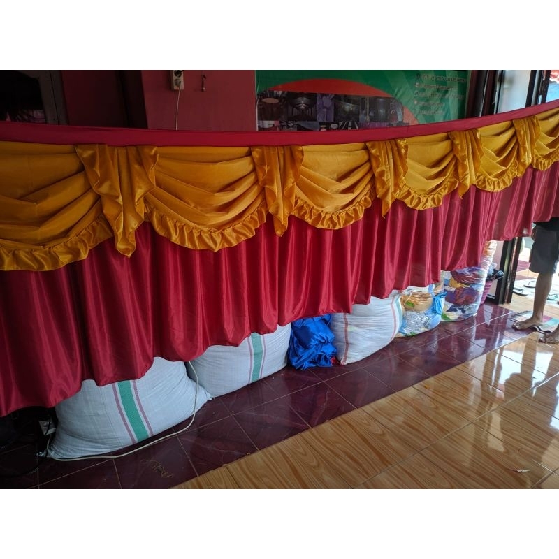 RB Skirting Meja/Pinggiran Meja Prasmanan/REMPEL MEJA PRASMANAN