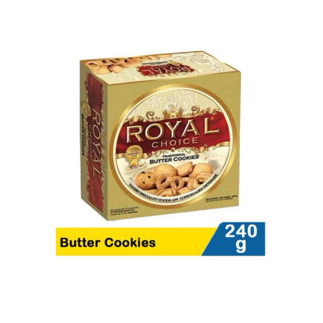 

Royal butter cookies 240 g & 480 g