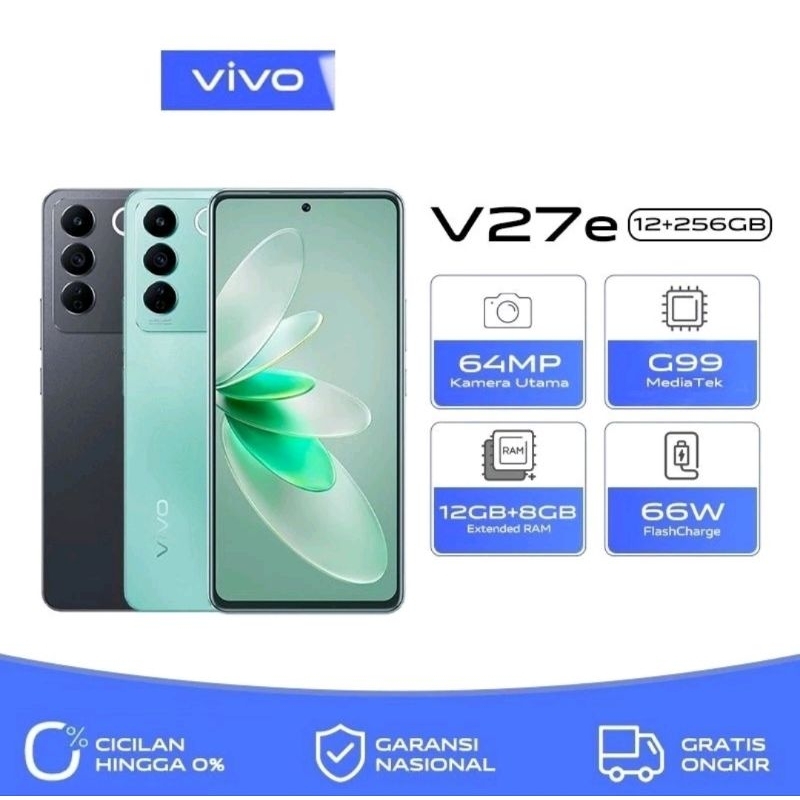 Vivo V27e Ram12/256Gb Original & Bergaransi Resmi Vivo
