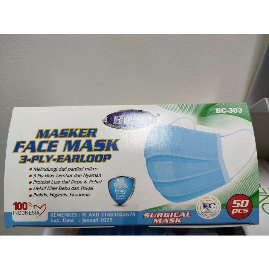 Masker Medis Besco Earloop