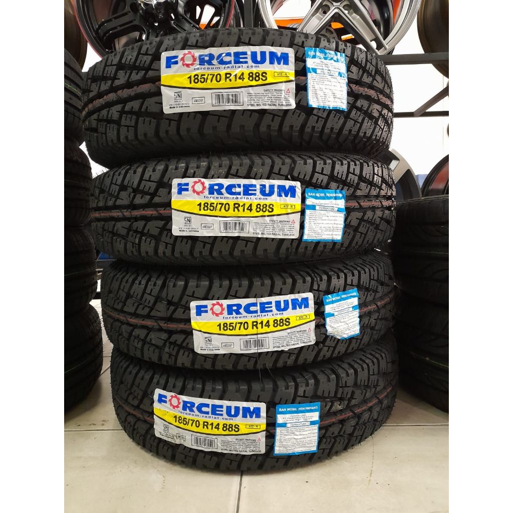 Ban Mobil Ring 14 Ukuran 185 70 R14 Forceum Atz Mobil Kijang Avanza Xenia L300 - Gratis Pasang Ditok