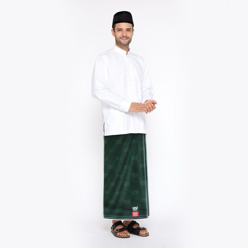 Sarung BHS Excellent Gold Motif E57 JMA Hijau 01