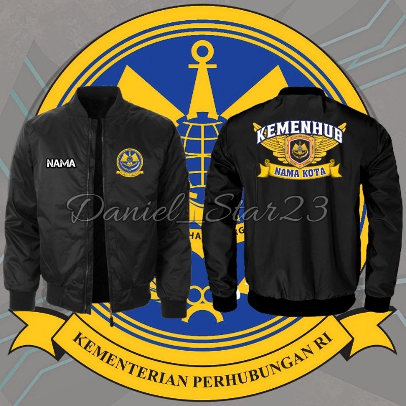 jaket bomber kemenhub/ jaket kemenhub