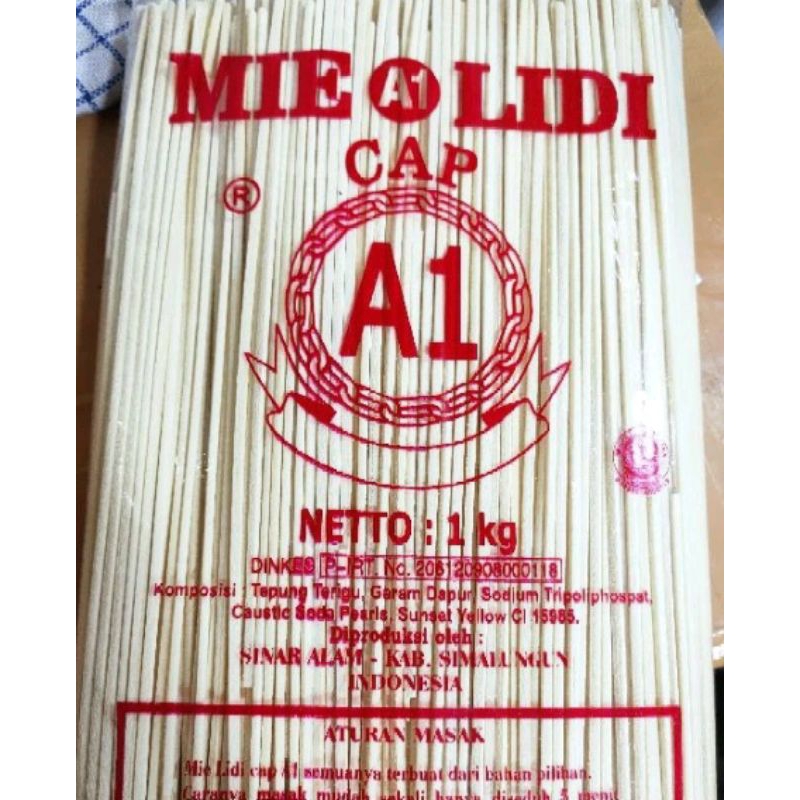 

Mie Lidi Gomak A1 1 Kg