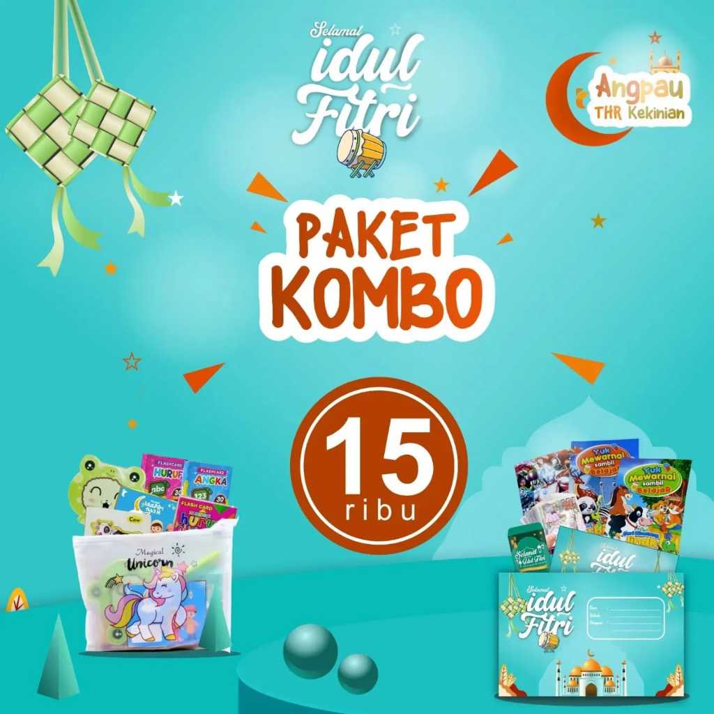 

ANGPAU THR KEKINIAN PAKET KOMBO 15 RIBU
