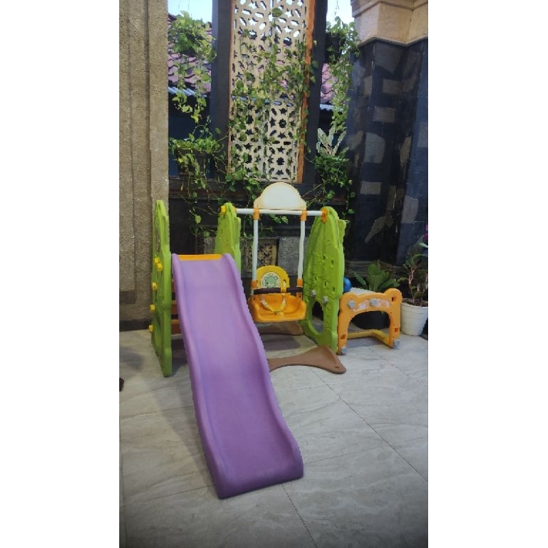 MURAH YAYA SLIDE SWING 3 IN 1 PEROSOTAN PROSOTAN AYUNAN PLAYGROUND PRELOVED LITTLE TIKES ELC STEP2 T
