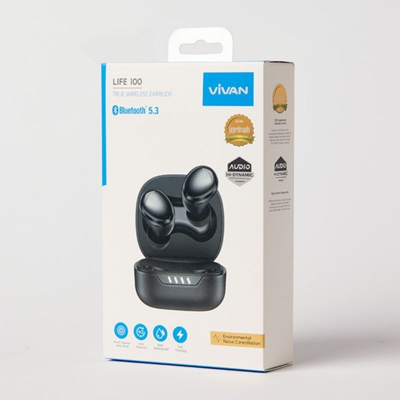 VIVAN Earbuds BLUETOOTH LIFE 100
