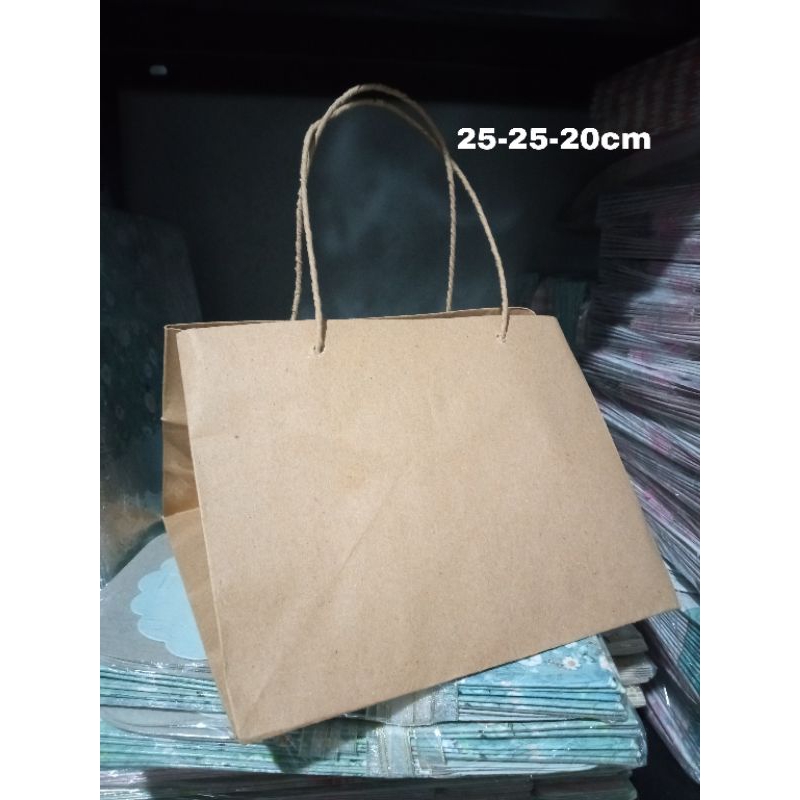 

paperbag polos 25-25-20cm @10pcs