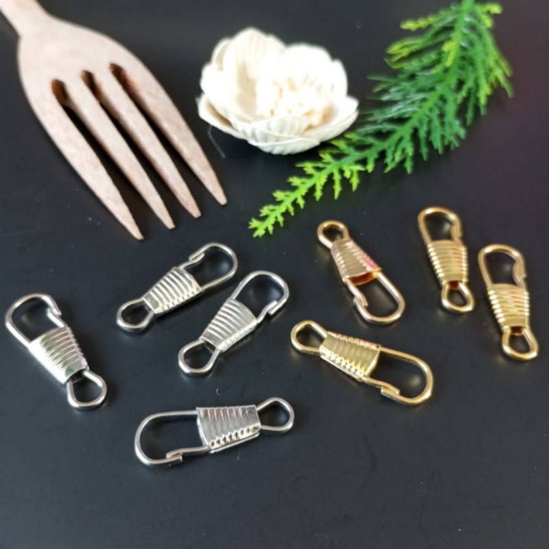 100 pcs kait bingkai Kait Tas Cantolan Tas Kait Aksesoris