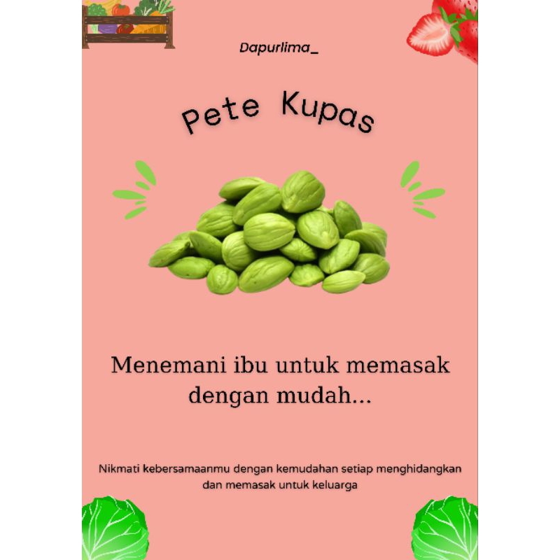 

Pete Kupas Berkualitas