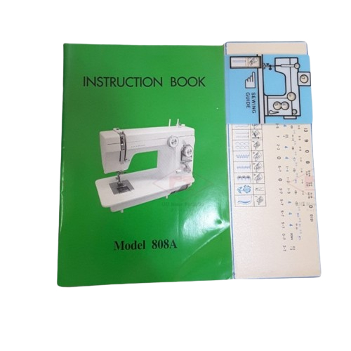 Buku Manual ORIGINAL Mesin Jahit Janome 808A