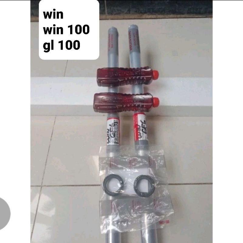 Ashock depan GF6+seal shock+oil shock Honda Win/Win 100/Gl 100 Kualitas Original