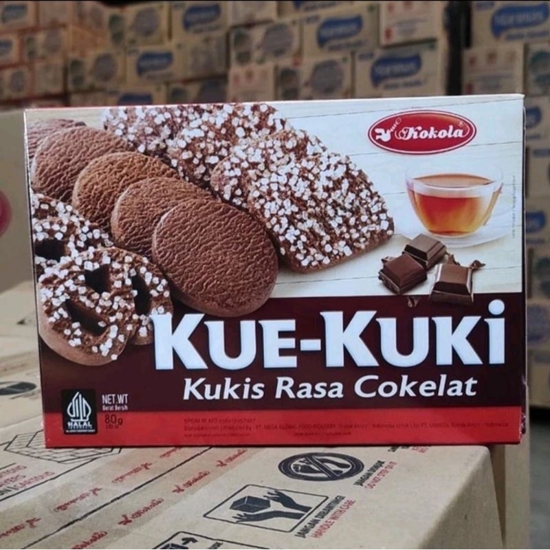 

KUE KUKI MENTEGA VANILA, CHOCOLATE 80GR / 24 BOX cocok u/ bingkisan, hajatan, acara, nikahan, hampers, parcel