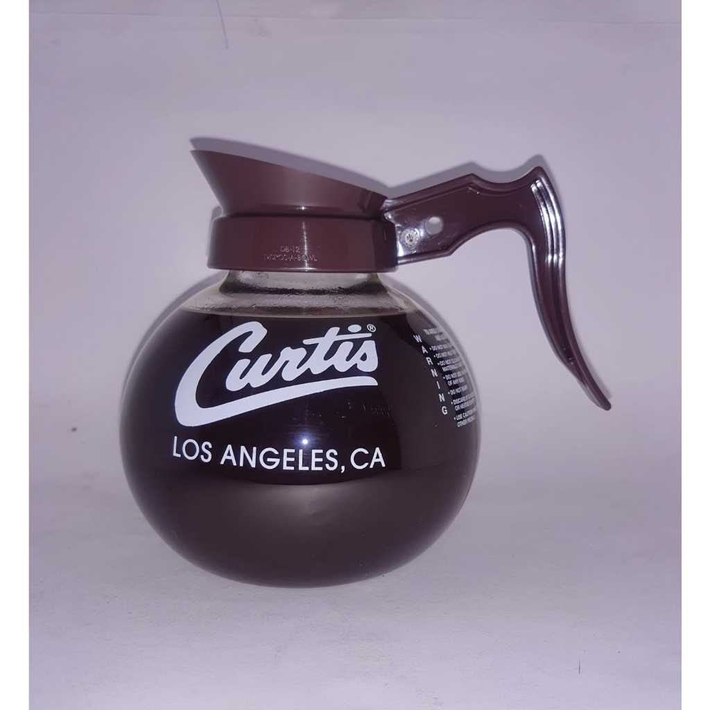 Curtis Coffee Glass Decanter / Teko Pemanas Kopi Brown