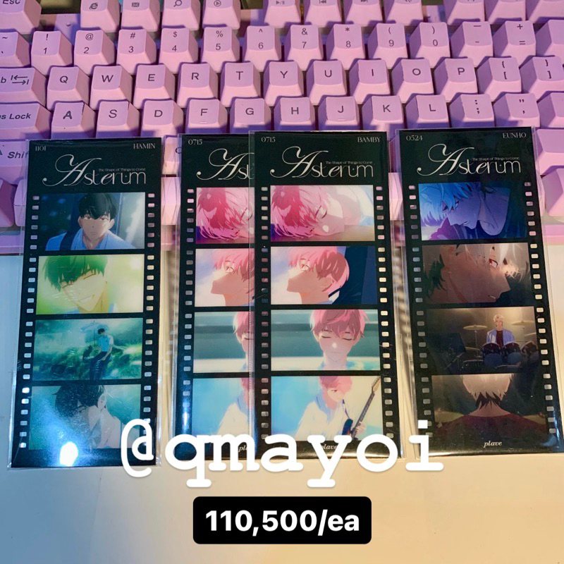 

[WAJIB BACA DESKRIPSI SEBELUM CO] Film Bookmark Aniplus Bamby Eunho Hamin Plave