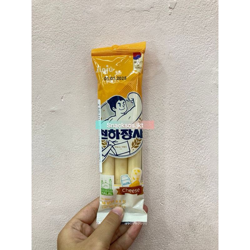 

JINJU CHUN HA JANG SA FISH CAKE PASTE CHEESE- Sosis Korea Siap Makan