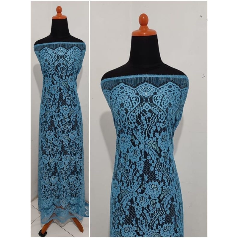Brokat Semi Saintlorenn, Bahan Kebaya, Bahan Brokat