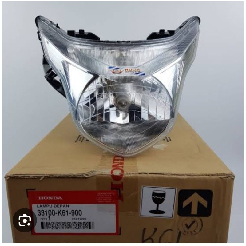 lampu depan assy beat pop ori ahm