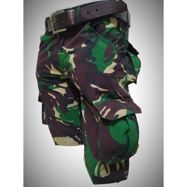 READY celana pendek kargo loreng #loreng TNI
