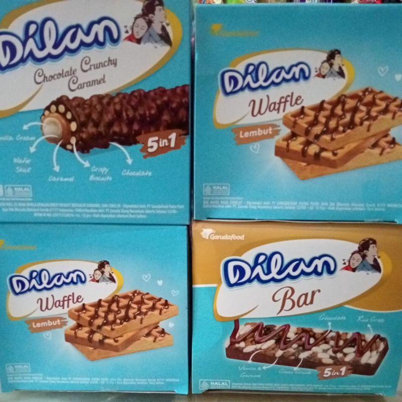 

DILANCHOCOLATE CRUNCHY CARAMEL,WAFFLE,BAR ISI12BKS/BOX