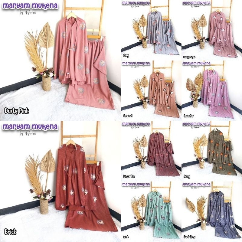 MUKENA ANAK MARYAM BY AZVHIRA