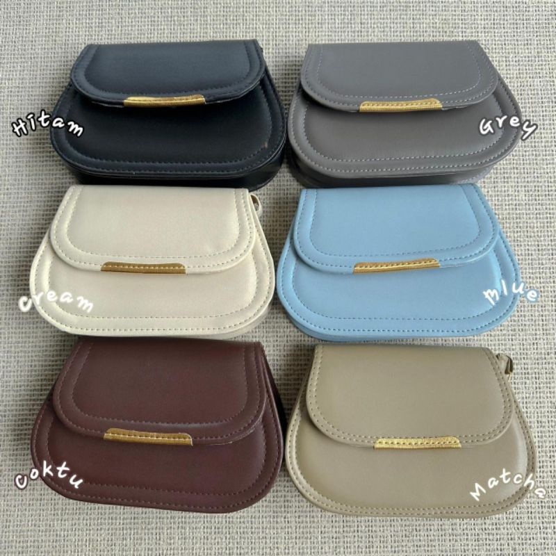 [ Tas Wanita ] Oval Bag Tas selempang Tas murah