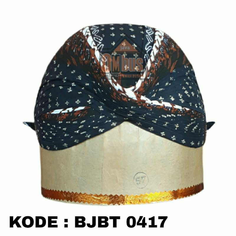 BLANGKON JOGJA BATIK JIMPITAN||KODE: BJBT 0417||BLANGKON JOGJA||IKET BATIK JIMPITAN|| JAVA OMBUS||