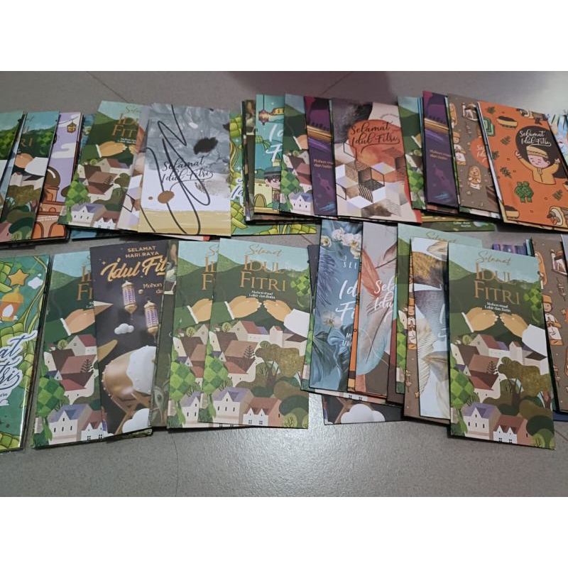 

[READY]Amplop lebaran lucu bahan premium