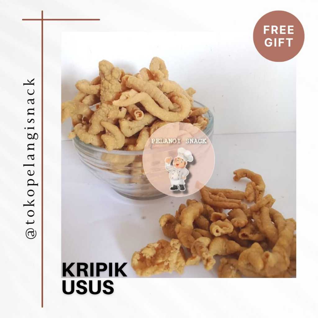 

[250 gr] USUS CRISPY 250 GRAM KERIPIK USUS RENYAH MURAH