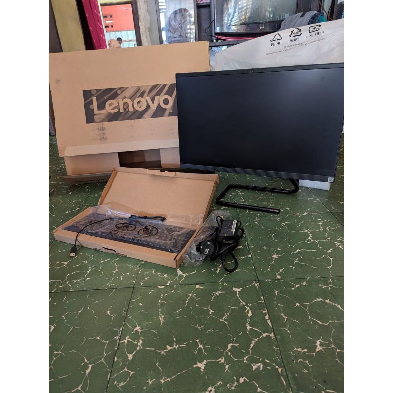 pc all in one lenovo i5 gen 10 hdd 1 tera