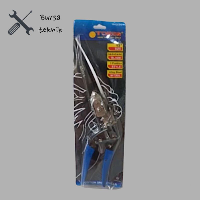 (COD) Gunting rumput 3 posisi Tora gunting sabotan kebun taman dahan