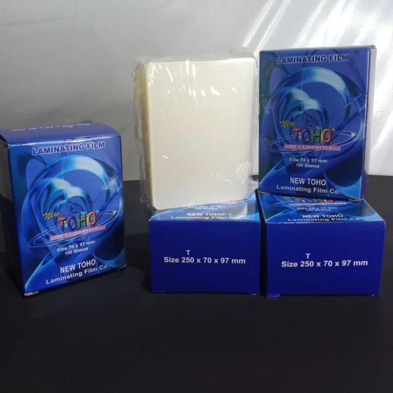 

Plastik Laminating KTP/ id Card isi 100 Pcs