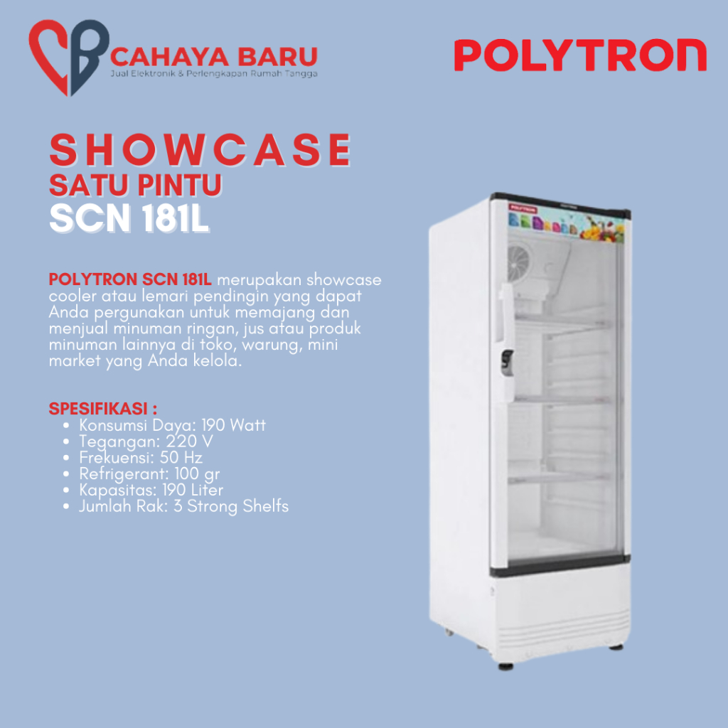 SHOWCASE POLYTRON SCN 181L