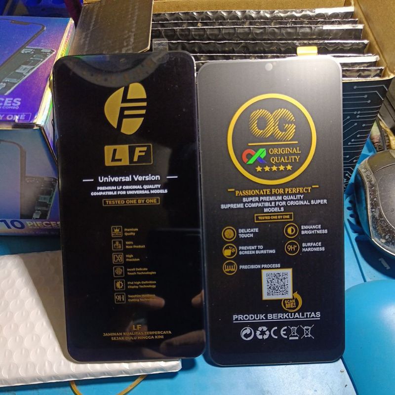 lcd Vivo y12 y15 y11 lf ori  og super lcd Vivo y17 Shin star