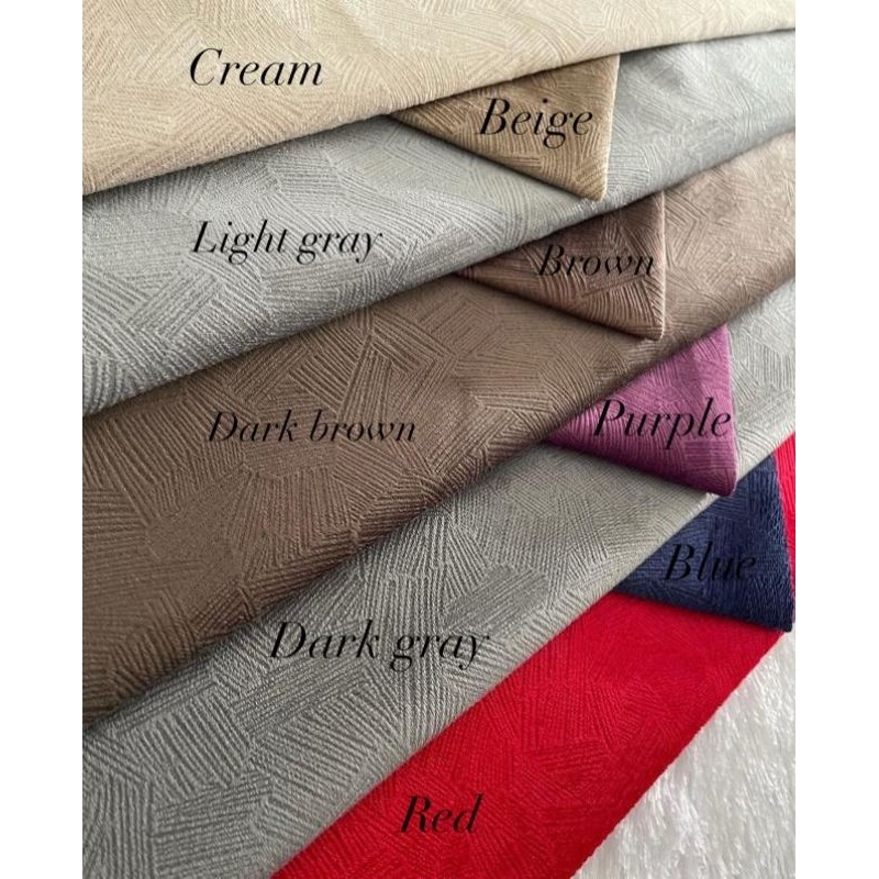 KAIN PELAPIS SOFA/INTERIOR BELUDRU BLUDRU/SARUNG BANTAL/BAHAN SOFA TEBAL