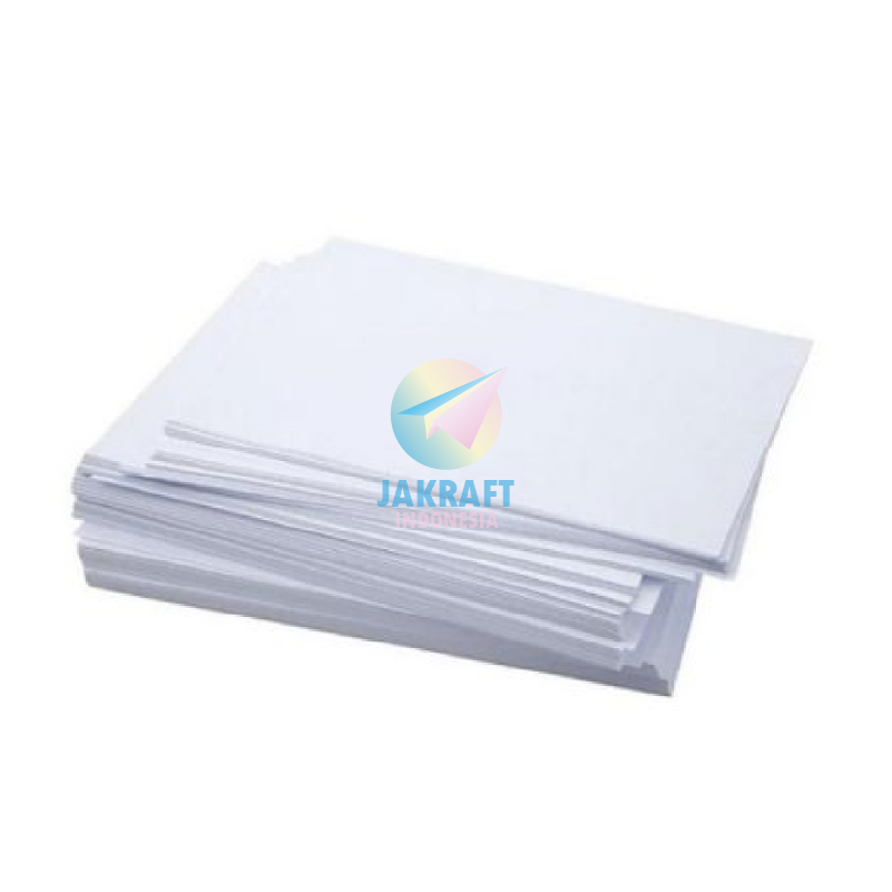 

(500 Lembar) Kertas HVS A5 60 Gsm Gram Putih Polos Bahan Pabrik PAPERONE PAPER ONE