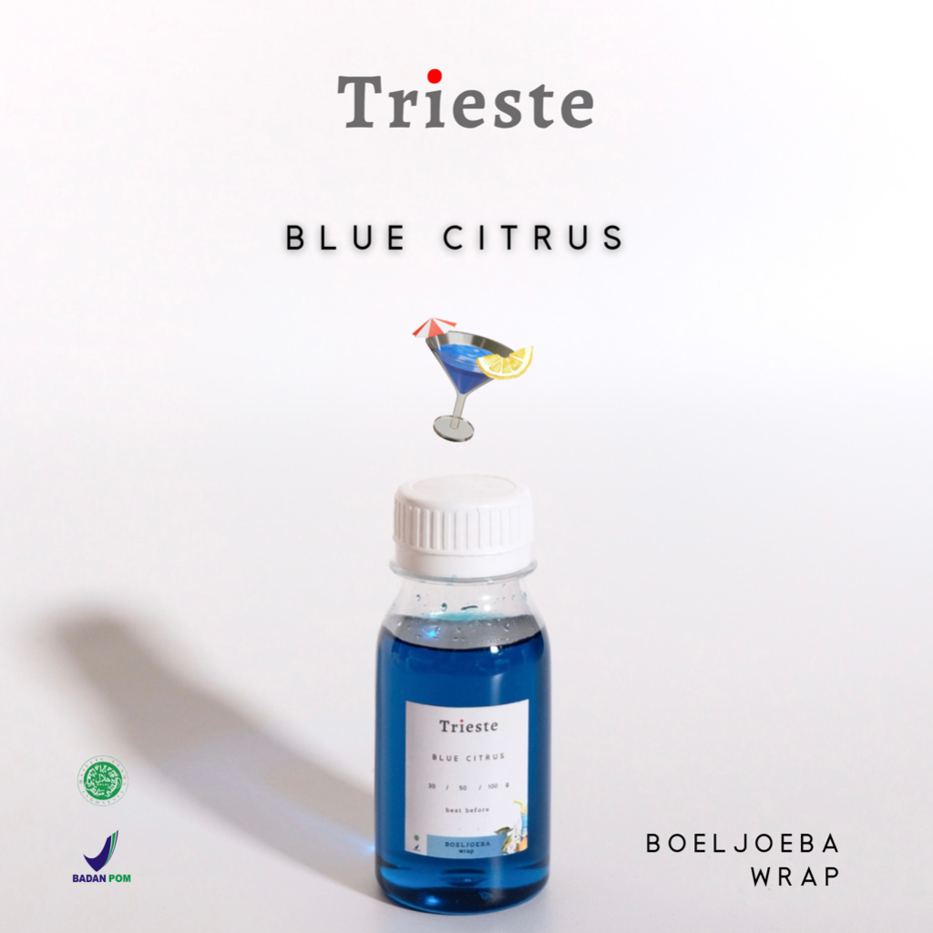 

Trieste Blue Citrus Syrup Repack [30, 50, 100] g