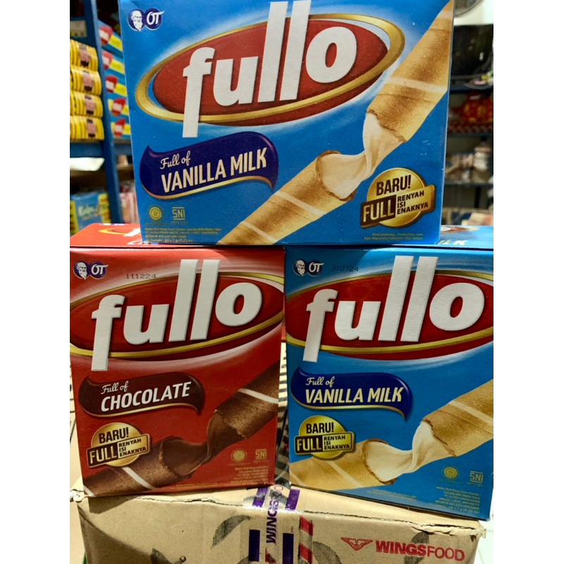 

Fullo Wafer Rolls - Netto 24pcs x 7.5gr