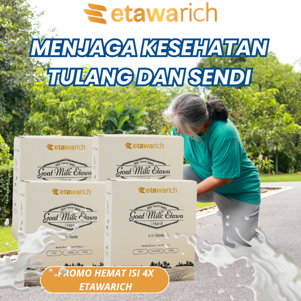 

Susu Kambing Etawarich Isi 4box Kaya Manfaat Menjaga Kesehatan Tulang & Sendi Sudah BPOM
