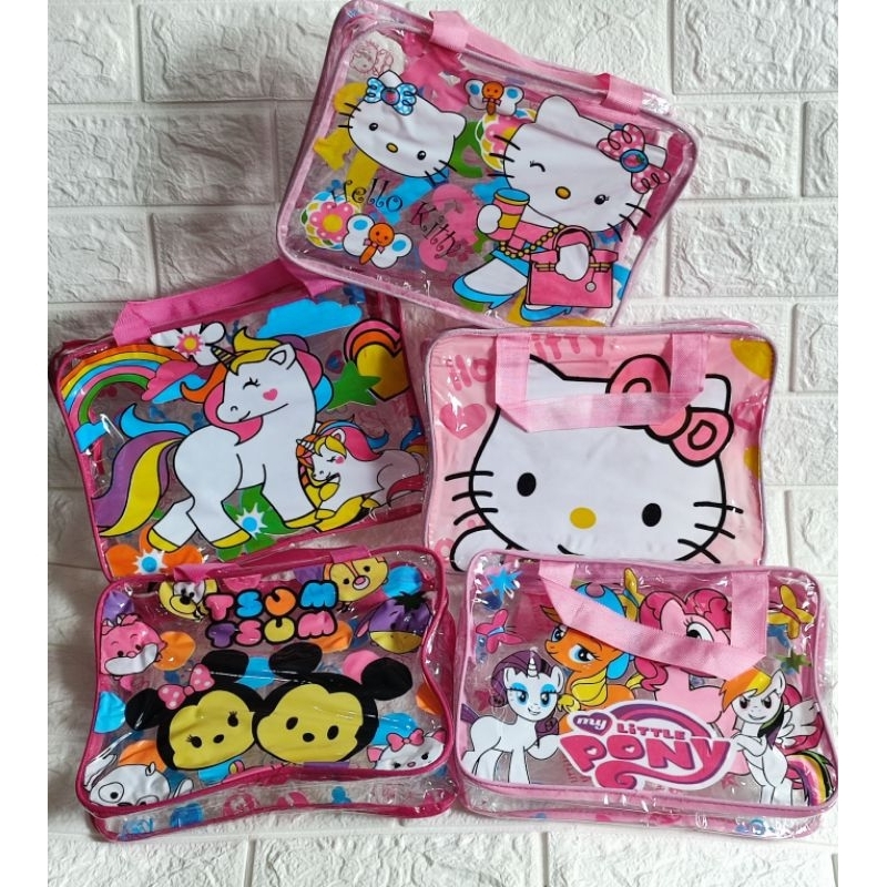 

tas tenteng lebar souvenir ulang tahun anak serbaguna