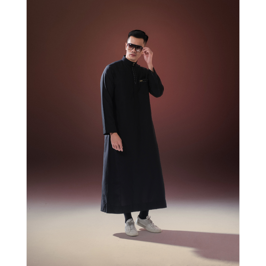 Shahama Thobe Exclusive SH-139 Black