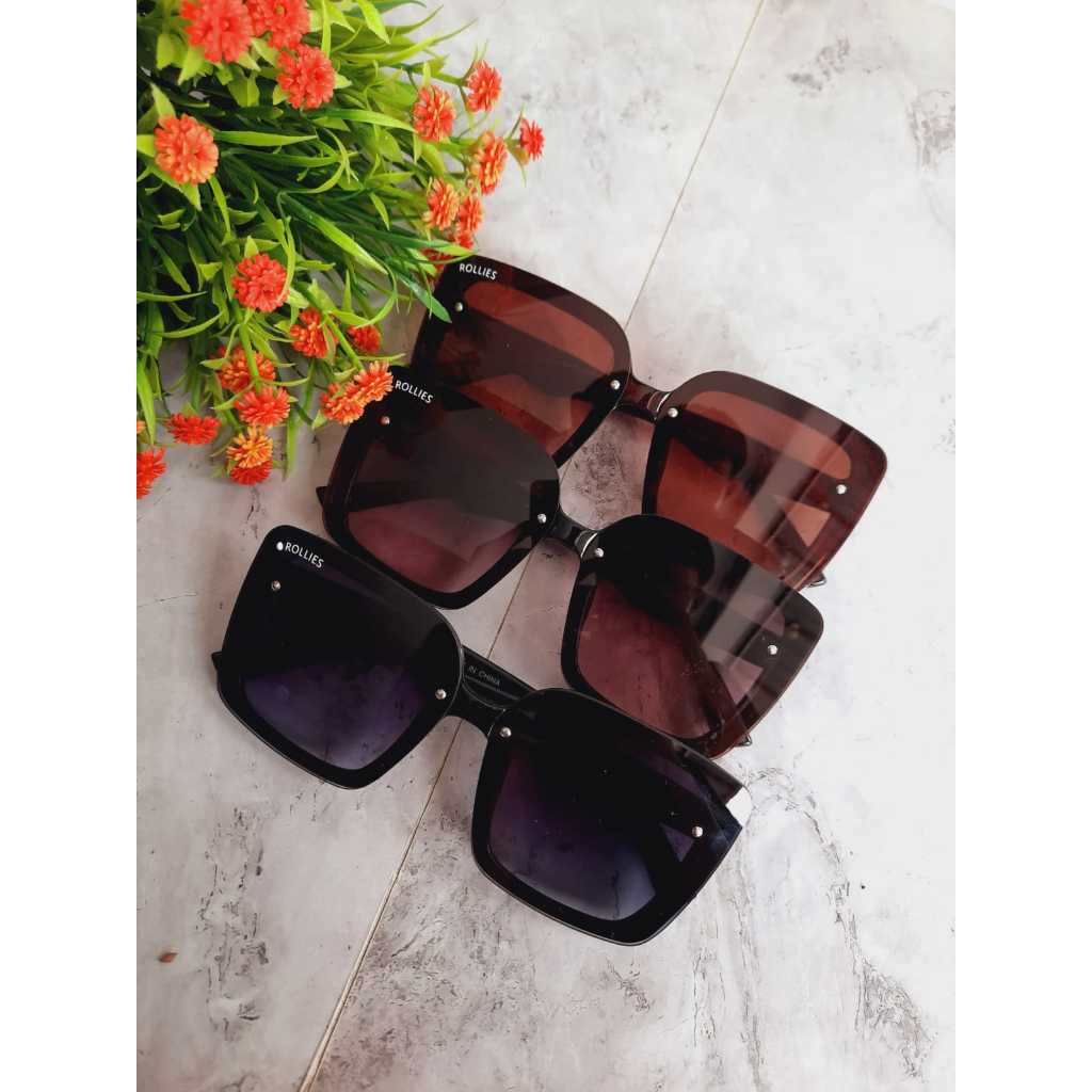 KACAMATA FASHION WANITA TERBARU GC021/KACAMATA HITAM SEMBUR/KACAMATA FASHION GAYA/