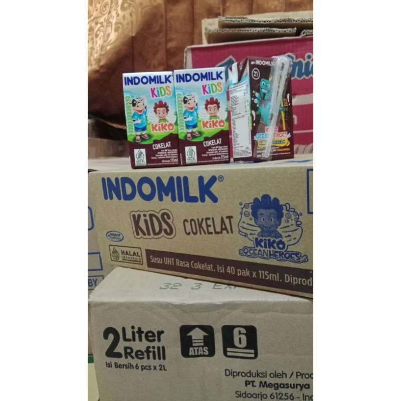 

SUSU INDOMILK COKLAT 1 DUS ISI 40