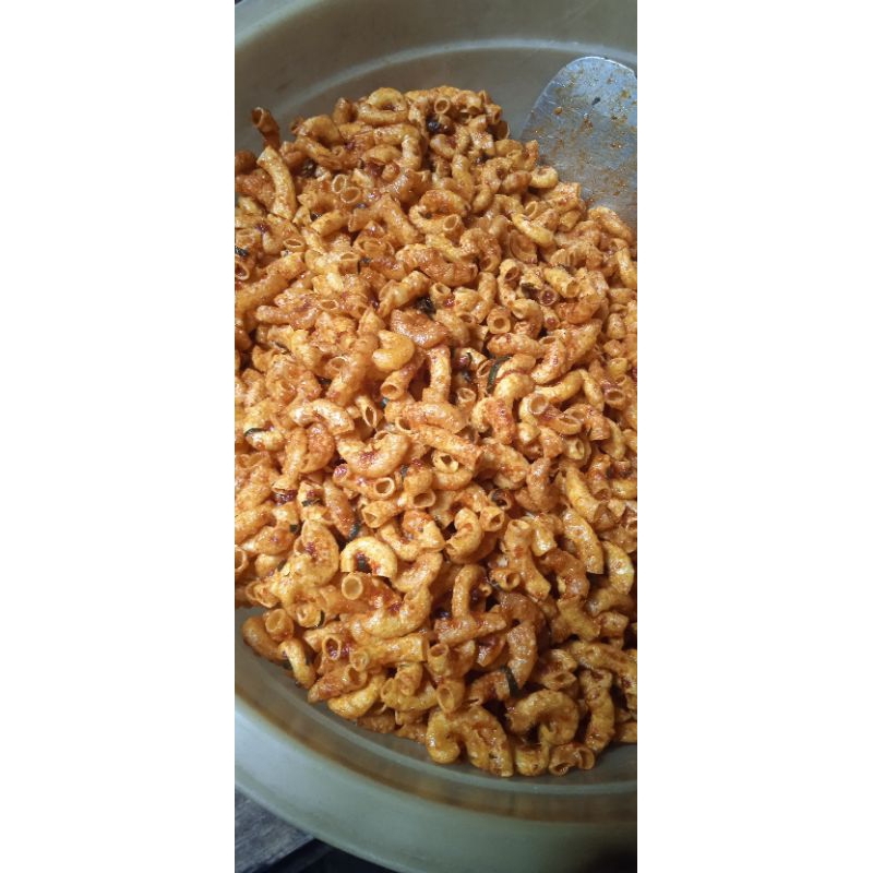 

makaroni bantat pedas daun jeruk