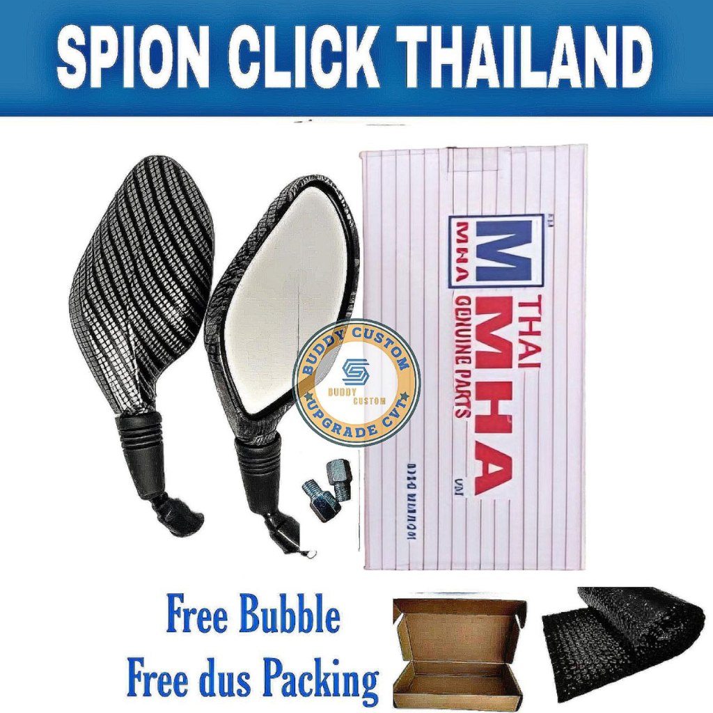 Spion Click Thailand Carbon MHA Vario 125 Beat NMAX AEROX HONDA YAMAHA