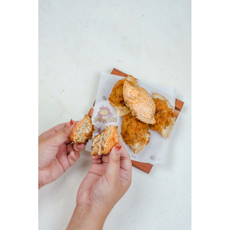 

Kepiting Isi Cangkang Bisa Di Makan 100% Full Isi Daging Kepiting